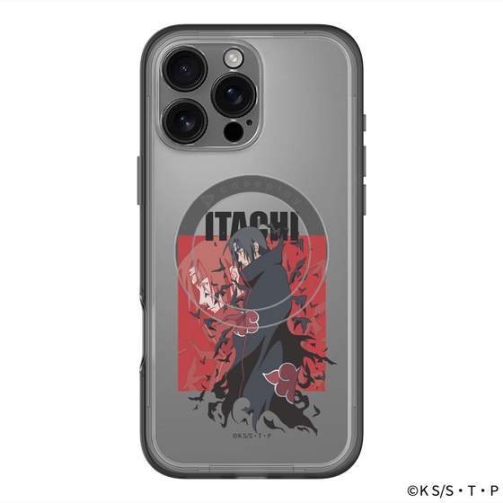 スリムプロテクションプレミアムケース with MagSafe［ NARUTO -ナルト- 疾風伝 - うちはイタチ ］