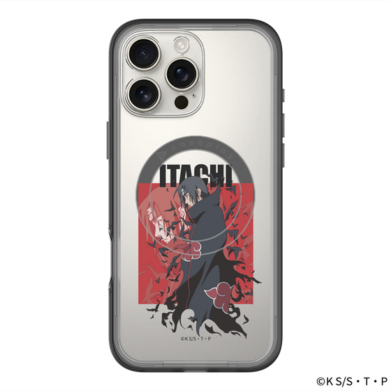 スリムプロテクションプレミアムケース with MagSafe［ NARUTO -ナルト- 疾風伝 - うちはイタチ ］