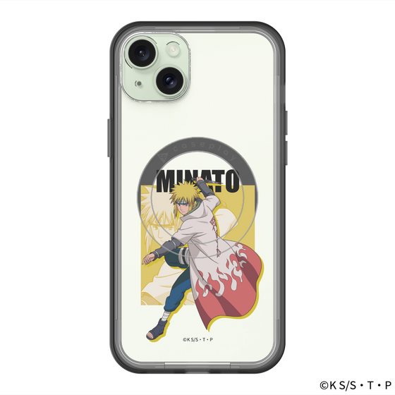 スリムプロテクションプレミアムケース with MagSafe［ NARUTO -ナルト- 疾風伝 - 波風ミナト ］