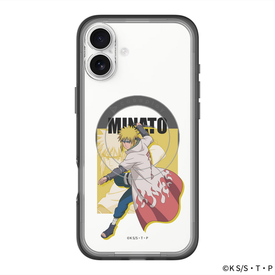 スリムプロテクションプレミアムケース with MagSafe［ NARUTO-ナルト- 疾風伝 - 波風ミナト ］
