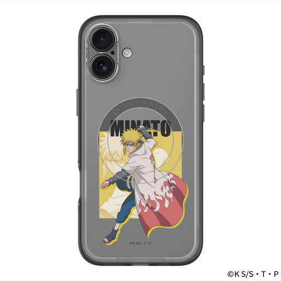 スリムプロテクションプレミアムケース with MagSafe［ NARUTO -ナルト- 疾風伝 - 波風ミナト ］