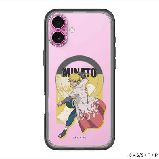 スリムプロテクションプレミアムケース with MagSafe［ NARUTO -ナルト- 疾風伝 - 波風ミナト ］