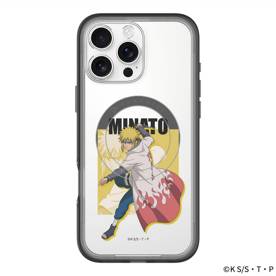 スリムプロテクションプレミアムケース with MagSafe［ NARUTO-ナルト- 疾風伝 - 波風ミナト ］