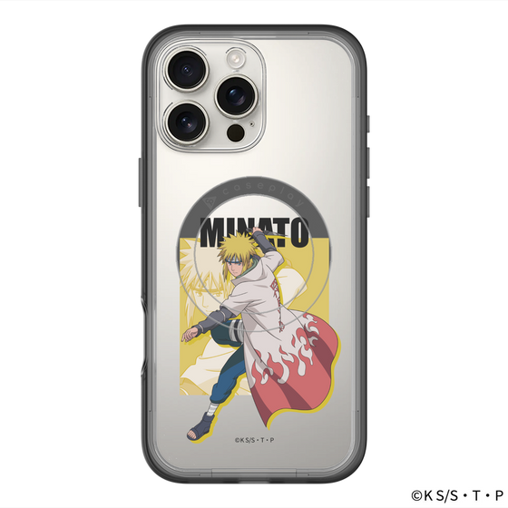 スリムプロテクションプレミアムケース with MagSafe［ NARUTO -ナルト- 疾風伝 - 波風ミナト ］