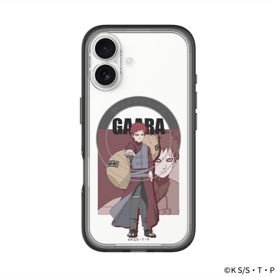 スリムプロテクションプレミアムケース with MagSafe［ NARUTO-ナルト- 疾風伝 - 我愛羅 ］