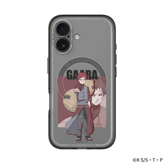 スリムプロテクションプレミアムケース with MagSafe［ NARUTO -ナルト- 疾風伝 - 我愛羅 ］