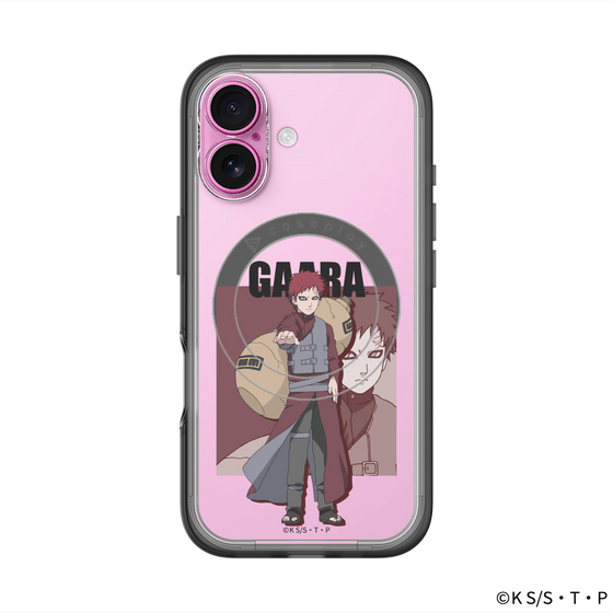 スリムプロテクションプレミアムケース with MagSafe［ NARUTO -ナルト- 疾風伝 - 我愛羅 ］