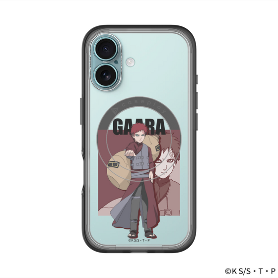 スリムプロテクションプレミアムケース with MagSafe［ NARUTO -ナルト- 疾風伝 - 我愛羅 ］