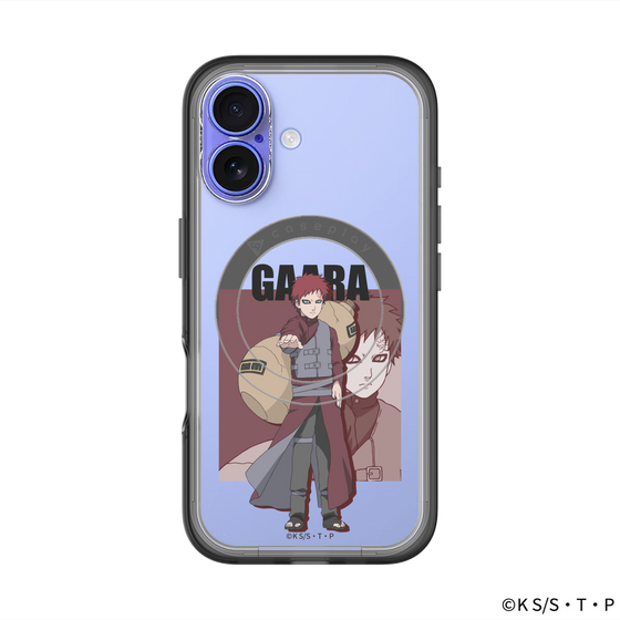 スリムプロテクションプレミアムケース with MagSafe［ NARUTO -ナルト- 疾風伝 - 我愛羅 ］