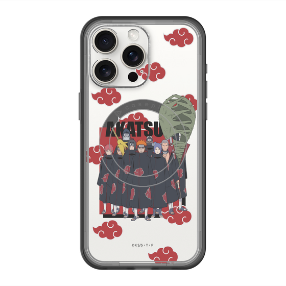 スリムプロテクションプレミアムケース with MagSafe［ NARUTO -ナルト- 疾風伝 - 暁 ］