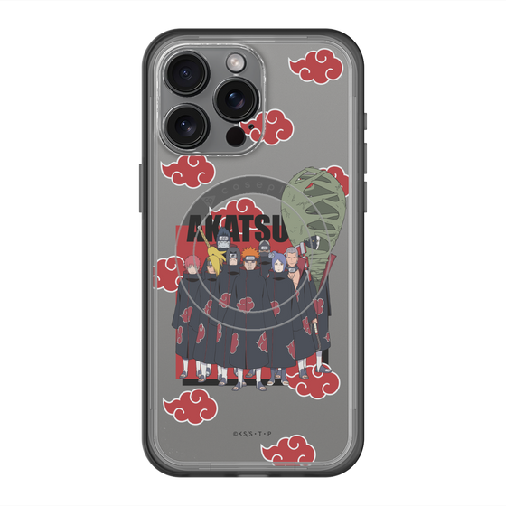 スリムプロテクションプレミアムケース with MagSafe［ NARUTO -ナルト- 疾風伝 - 暁 ］