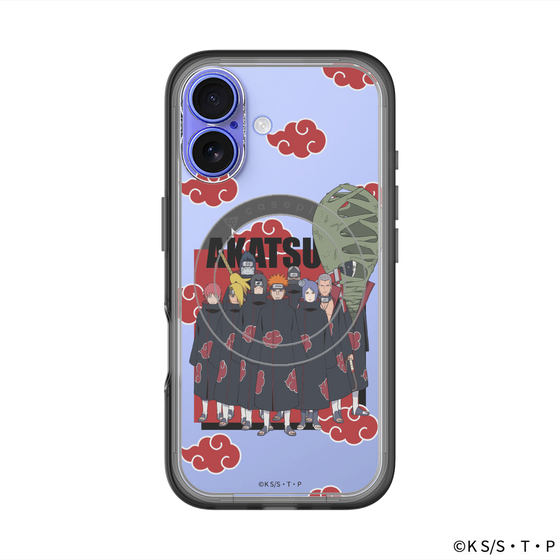 スリムプロテクションプレミアムケース with MagSafe［ NARUTO -ナルト- 疾風伝 - 暁 ］