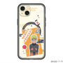 スリムプロテクションプレミアムケース with MagSafe［ NARUTO -ナルト- 疾風伝 - ステッカー - うずまきナルト ］