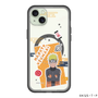スリムプロテクションプレミアムケース with MagSafe［ NARUTO -ナルト- 疾風伝 - ステッカー - うずまきナルト ］