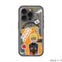 スリムプロテクションプレミアムケース with MagSafe［ NARUTO -ナルト- 疾風伝 - ステッカー - うずまきナルト ］