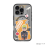 スリムプロテクションプレミアムケース with MagSafe［ NARUTO -ナルト- 疾風伝 - ステッカー - うずまきナルト ］