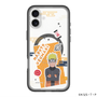 スリムプロテクションプレミアムケース with MagSafe［ NARUTO-ナルト- 疾風伝 - ステッカー - うずまきナルト ］