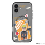 スリムプロテクションプレミアムケース with MagSafe［ NARUTO -ナルト- 疾風伝 - ステッカー - うずまきナルト ］