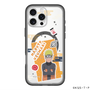 スリムプロテクションプレミアムケース with MagSafe［ NARUTO-ナルト- 疾風伝 - ステッカー - うずまきナルト ］