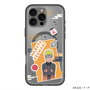 スリムプロテクションプレミアムケース with MagSafe［ NARUTO -ナルト- 疾風伝 - ステッカー - うずまきナルト ］
