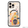 スリムプロテクションプレミアムケース with MagSafe［ NARUTO -ナルト- 疾風伝 - ステッカー - うずまきナルト ］