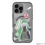スリムプロテクションプレミアムケース with MagSafe［ NARUTO -ナルト- 疾風伝 - ステッカー - はたけカカシ ］