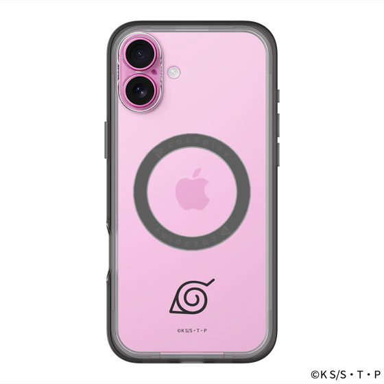 スリムプロテクションプレミアムケース with MagSafe［ NARUTO -ナルト- 疾風伝 - 木ノ葉隠れの里 ］