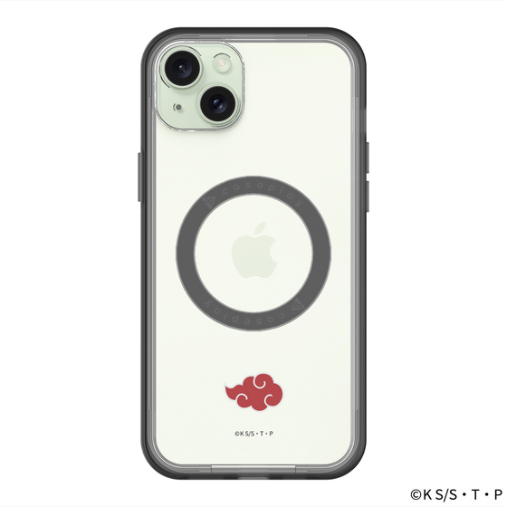 スリムプロテクションプレミアムケース with MagSafe［ NARUTO -ナルト- 疾風伝 - 暁 - マーク ］