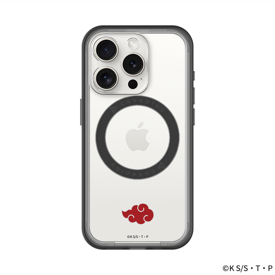 スリムプロテクションプレミアムケース with MagSafe［ NARUTO-ナルト- 疾風伝 - 暁 - マーク ］