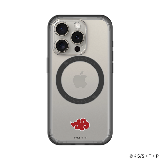 スリムプロテクションプレミアムケース with MagSafe［ NARUTO -ナルト- 疾風伝 - 暁 - マーク ］