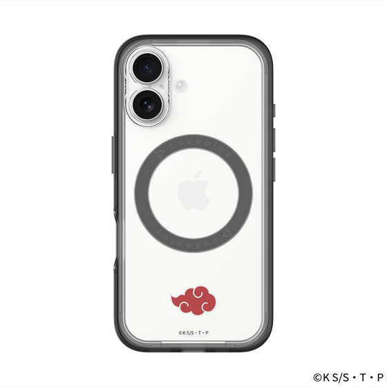 スリムプロテクションプレミアムケース with MagSafe［ NARUTO-ナルト- 疾風伝 - 暁 - マーク ］