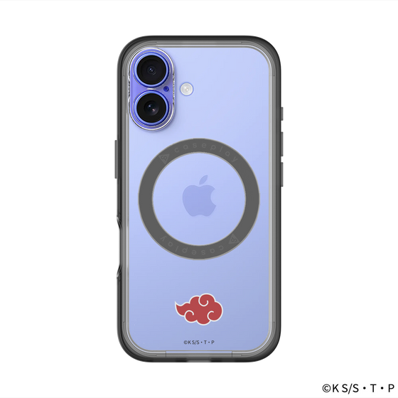 スリムプロテクションプレミアムケース with MagSafe［ NARUTO -ナルト- 疾風伝 - 暁 - マーク ］