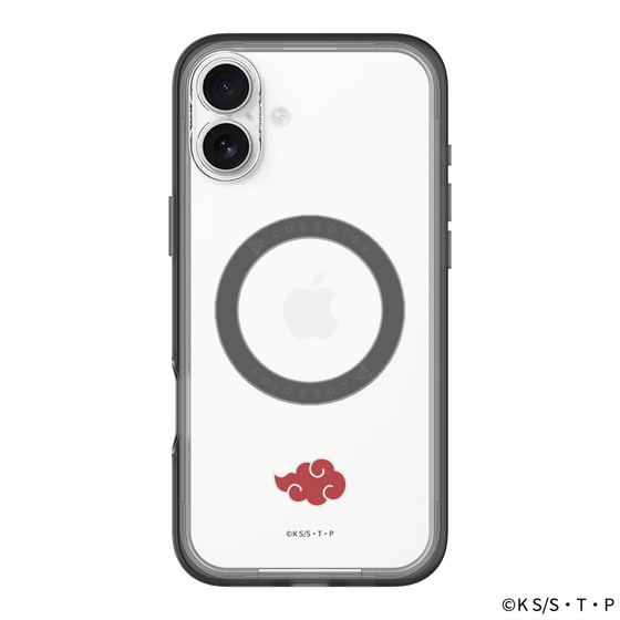 スリムプロテクションプレミアムケース with MagSafe［ NARUTO-ナルト- 疾風伝 - 暁 - マーク ］