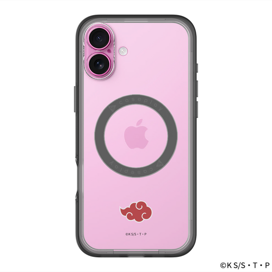 スリムプロテクションプレミアムケース with MagSafe［ NARUTO -ナルト- 疾風伝 - 暁 - マーク ］