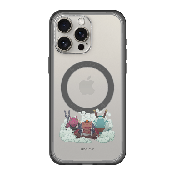 スリムプロテクションプレミアムケース with MagSafe［ NARUTO -ナルト- 疾風伝 - 蝦蟇 ］