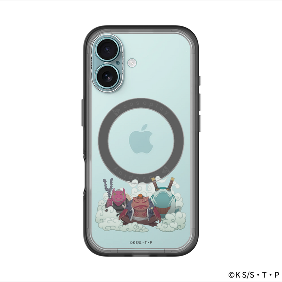 スリムプロテクションプレミアムケース with MagSafe［ NARUTO -ナルト- 疾風伝 - 蝦蟇 ］