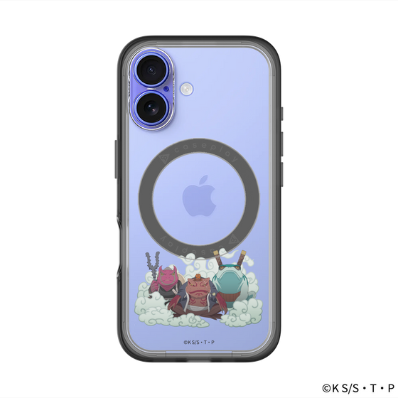 スリムプロテクションプレミアムケース with MagSafe［ NARUTO -ナルト- 疾風伝 - 蝦蟇 ］