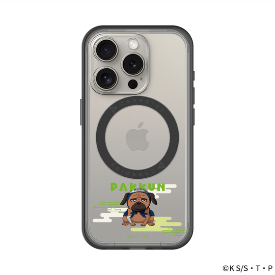 スリムプロテクションプレミアムケース with MagSafe［ NARUTO -ナルト- 疾風伝 - パックン ］