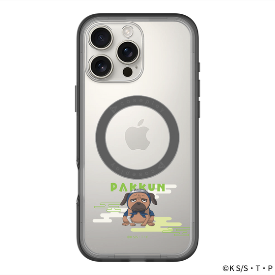 スリムプロテクションプレミアムケース with MagSafe［ NARUTO -ナルト- 疾風伝 - パックン ］