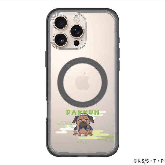 スリムプロテクションプレミアムケース with MagSafe［ NARUTO -ナルト- 疾風伝 - パックン ］