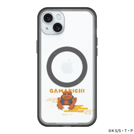 スリムプロテクションプレミアムケース with MagSafe［ NARUTO-ナルト- 疾風伝 - ガマ吉 ］