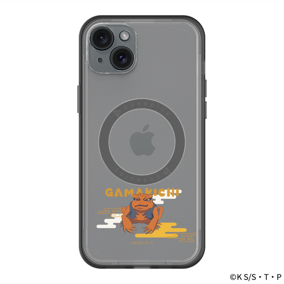 スリムプロテクションプレミアムケース with MagSafe［ NARUTO -ナルト- 疾風伝 - ガマ吉 ］