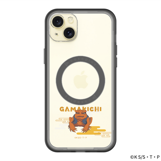 スリムプロテクションプレミアムケース with MagSafe［ NARUTO -ナルト- 疾風伝 - ガマ吉 ］