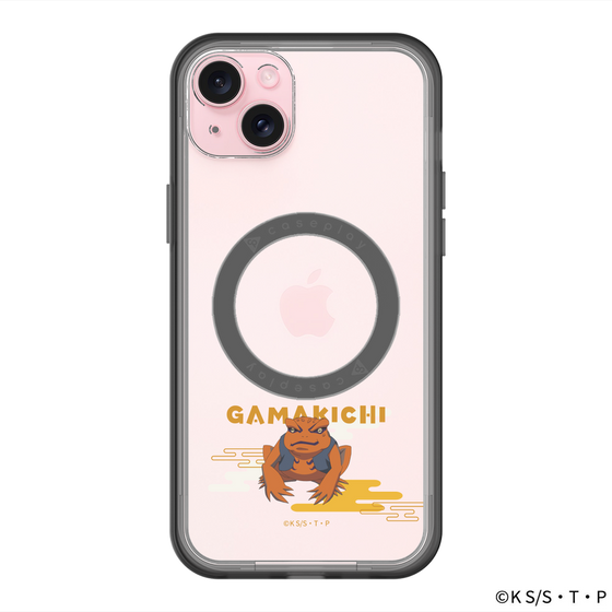 スリムプロテクションプレミアムケース with MagSafe［ NARUTO -ナルト- 疾風伝 - ガマ吉 ］