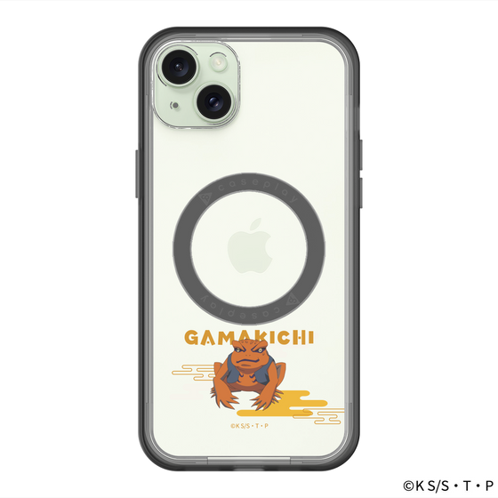 スリムプロテクションプレミアムケース with MagSafe［ NARUTO -ナルト- 疾風伝 - ガマ吉 ］