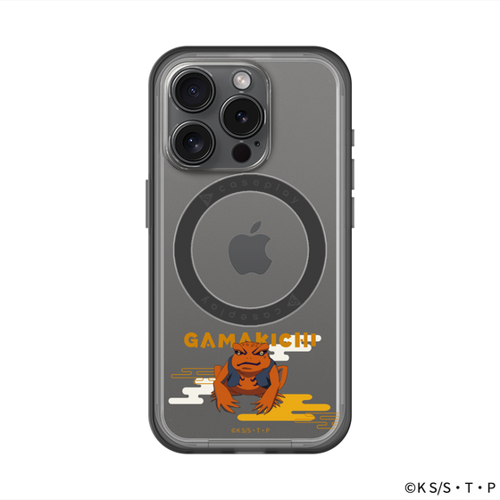 スリムプロテクションプレミアムケース with MagSafe［ NARUTO -ナルト- 疾風伝 - ガマ吉 ］