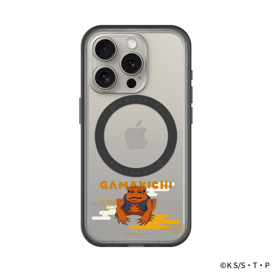 スリムプロテクションプレミアムケース with MagSafe［ NARUTO -ナルト- 疾風伝 - ガマ吉 ］