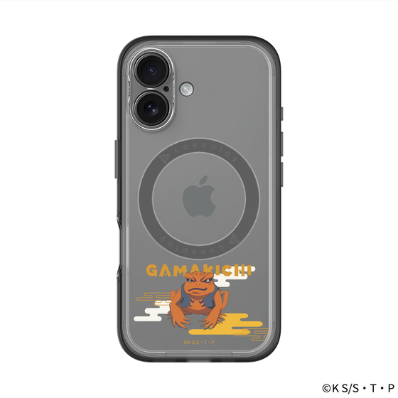 スリムプロテクションプレミアムケース with MagSafe［ NARUTO -ナルト- 疾風伝 - ガマ吉 ］