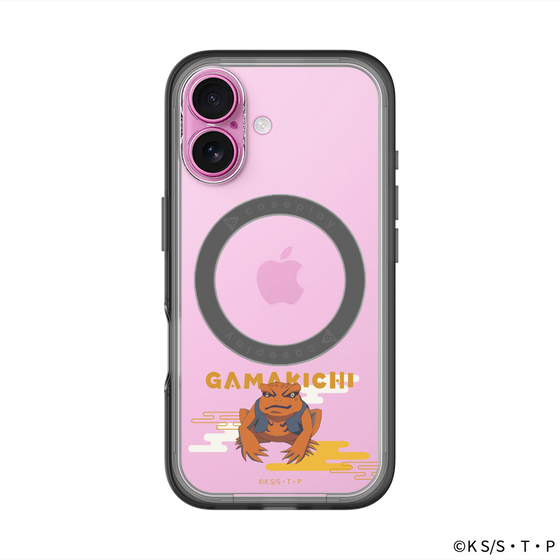 スリムプロテクションプレミアムケース with MagSafe［ NARUTO -ナルト- 疾風伝 - ガマ吉 ］