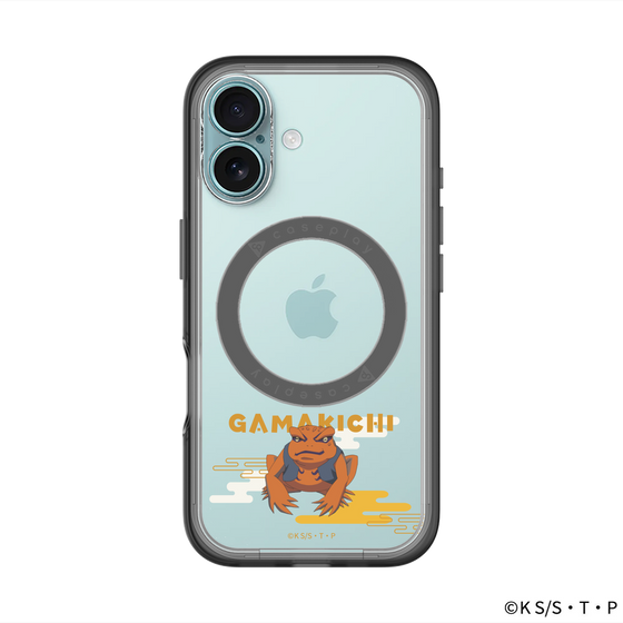 スリムプロテクションプレミアムケース with MagSafe［ NARUTO -ナルト- 疾風伝 - ガマ吉 ］